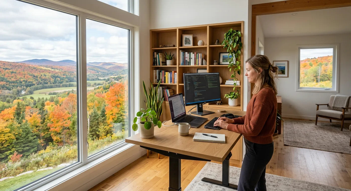 Remote work from home office in Collingwood